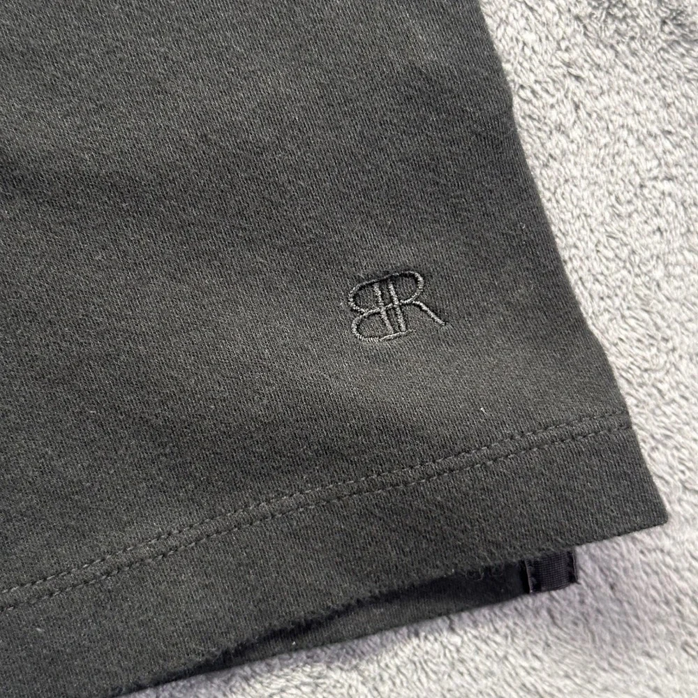 Banana Republic Mens XL Polo Shirt Black Short Sleeve 100% Cotton Solid Logo